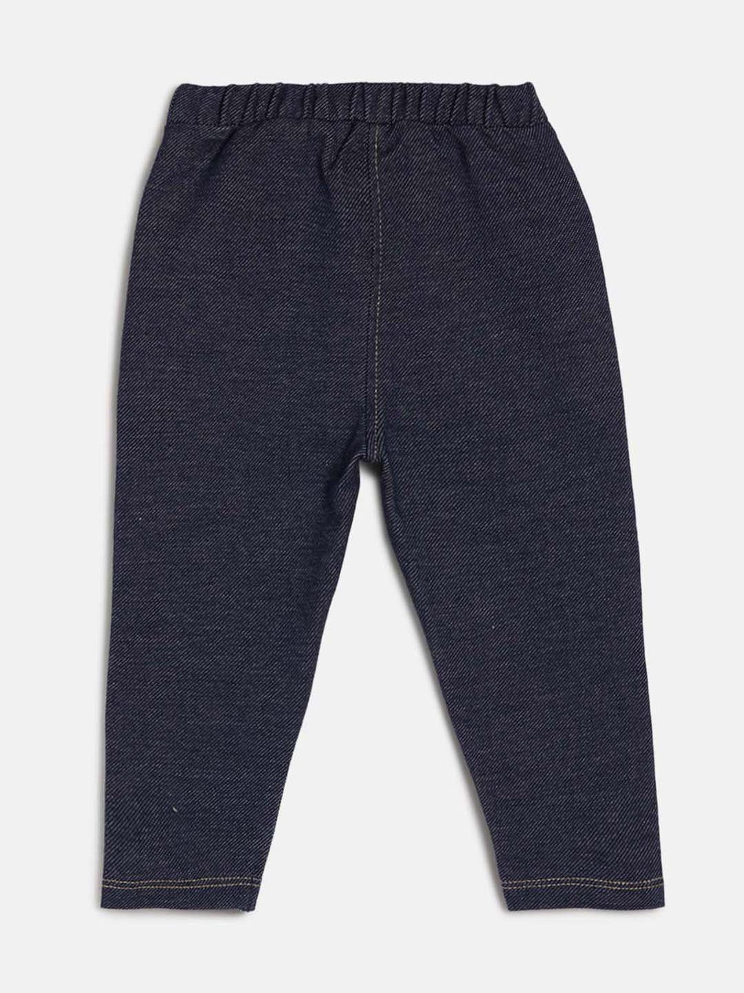 Mothercare Kids Blue Embroidered Jeggings