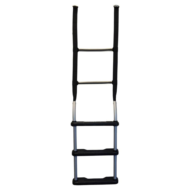 Costway 14 Ft Multicolored Trampoline Recreational Exercise w/ Safety Net Ladder