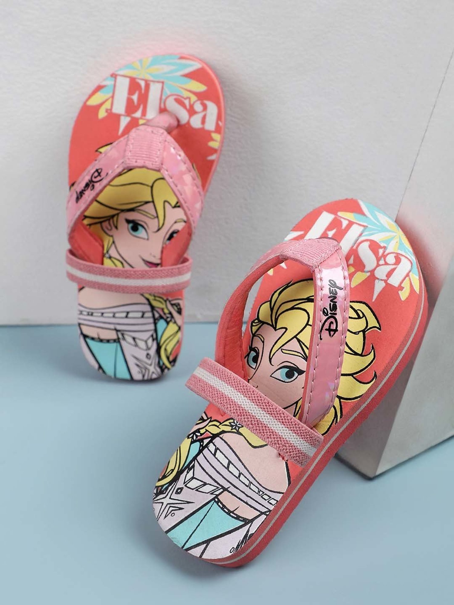 Passion Petals Kids Pink Sling Back Clogs