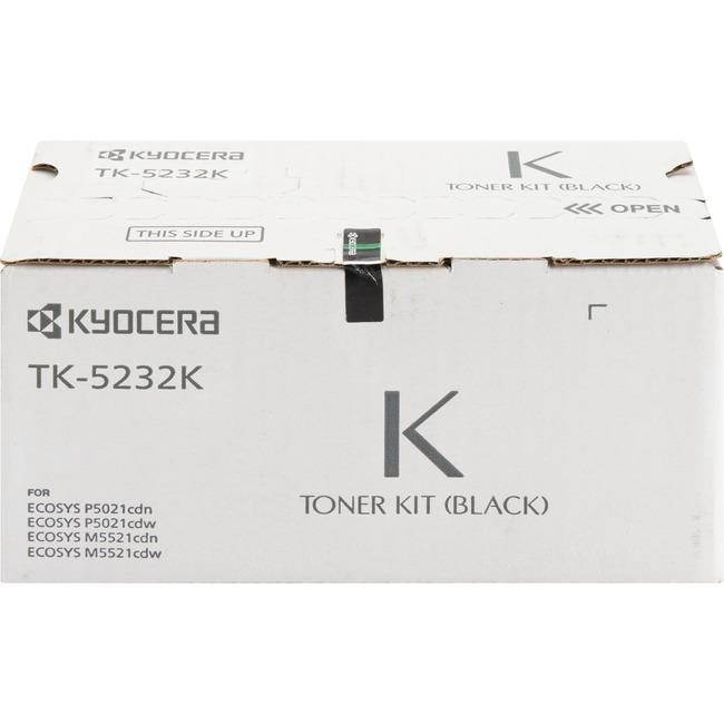 Kyocera TK-5232K, TK5232K Black Toner Cartridge
