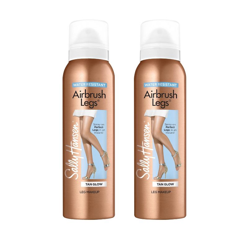 Sally Hansen Airbrush Legs Spray - 03 Tan Glow - 2pc/4.4 fl oz ea