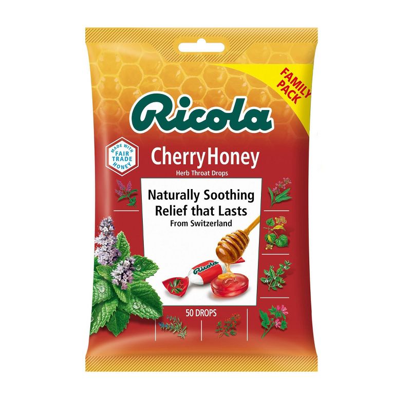 Ricola Cough Drops - Cherry Honey - 50ct
