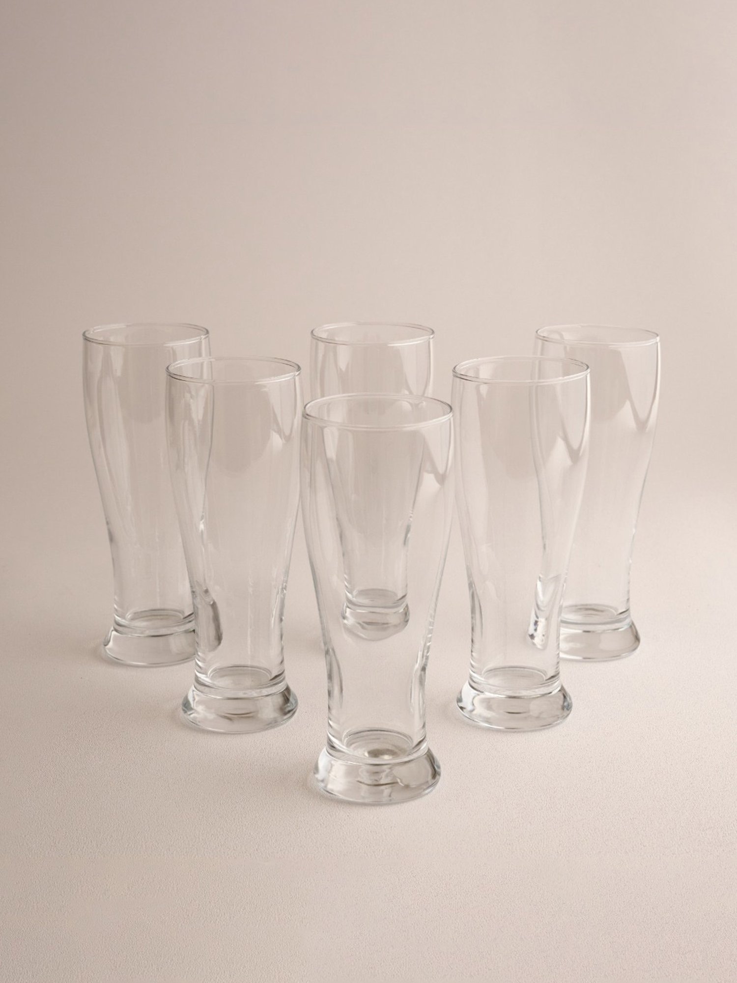 BlackCarrot Beer Glass Set of 6