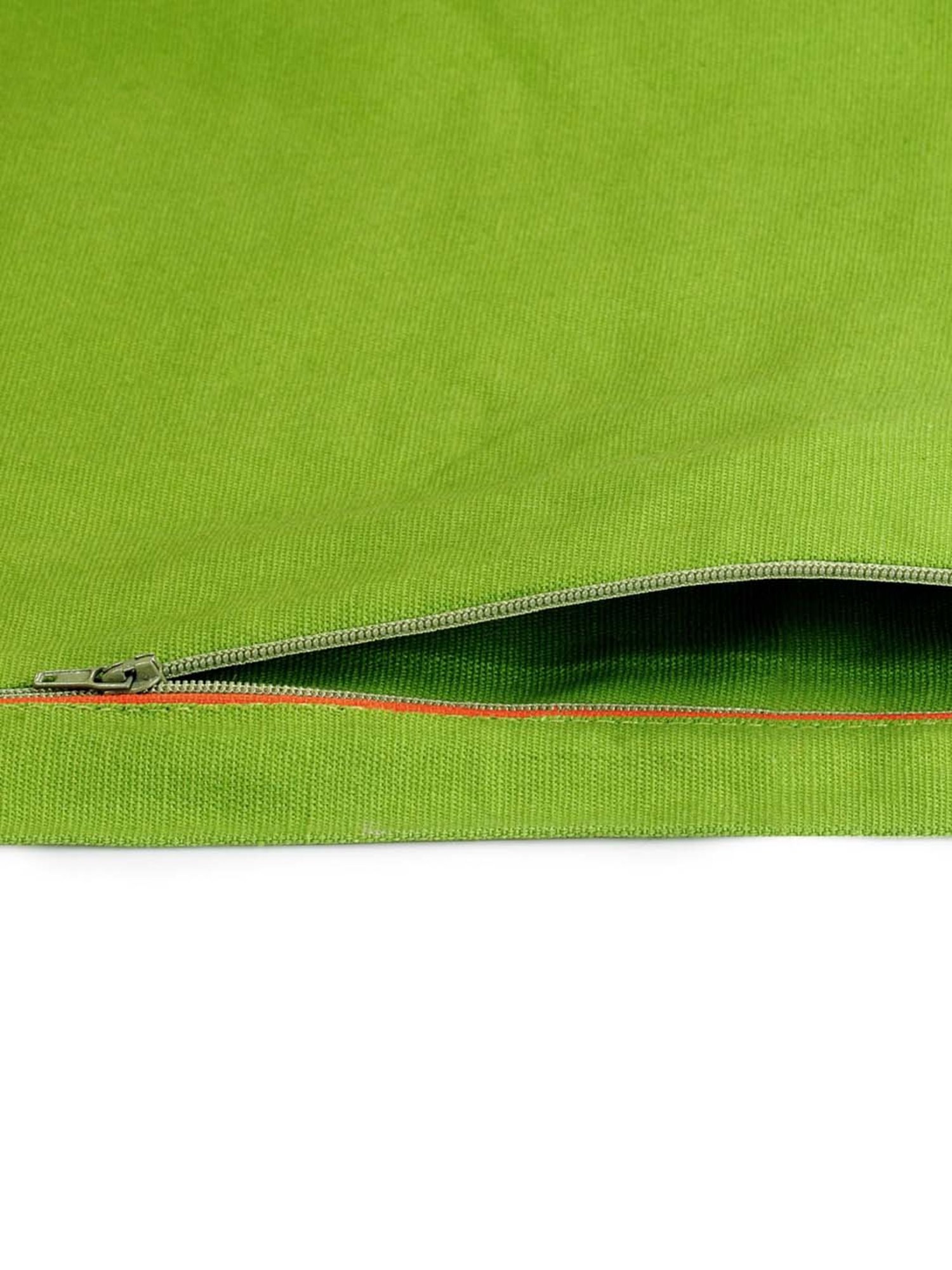 Swayam Green Cotton 60 cm x 60 cm Cushion Covers - Set of 5