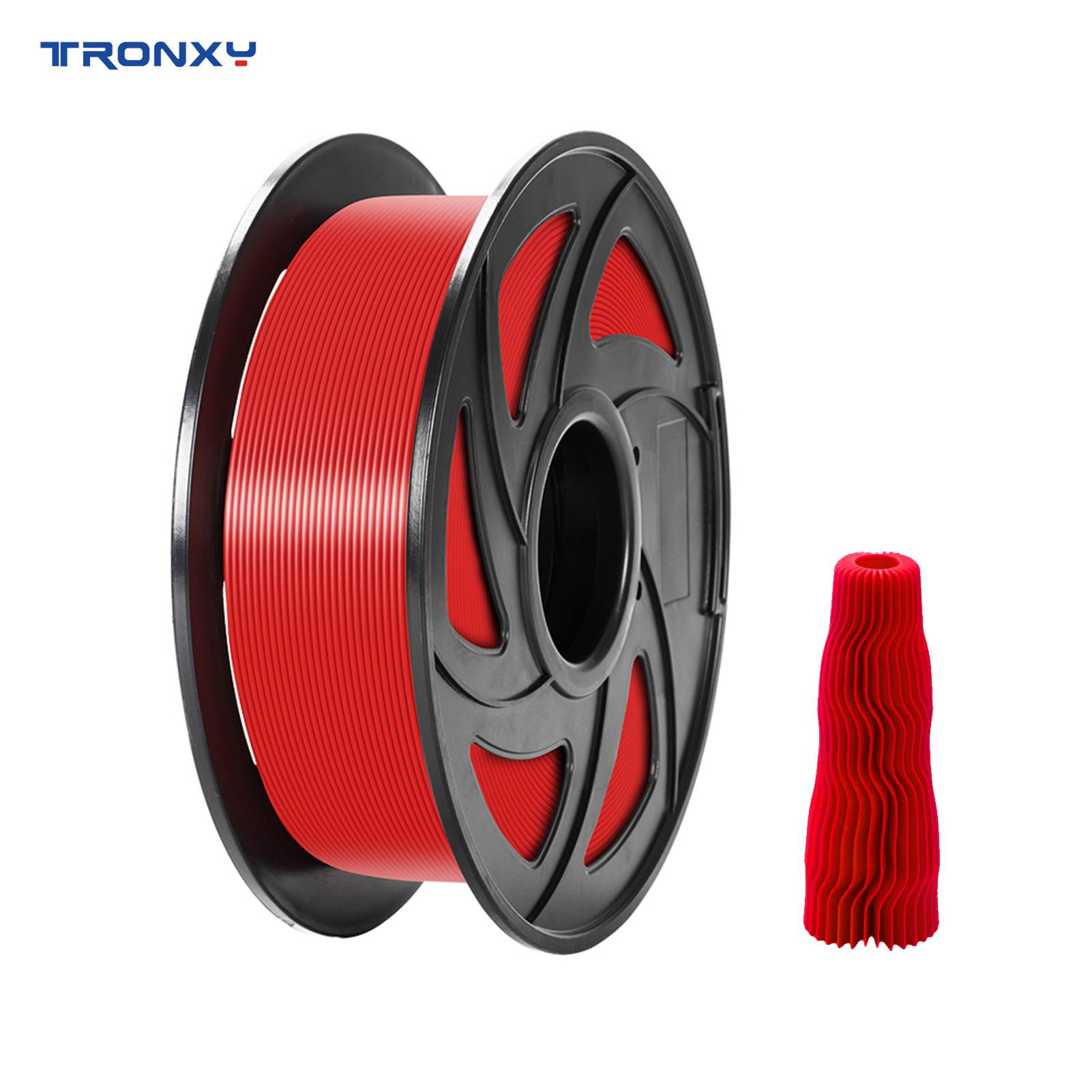 TRONXY PLA 3D Printer Filament 1.75mm Dimensional Accuracy +/- 0.05mm 1kg(2.2lbs) Spool, Blue