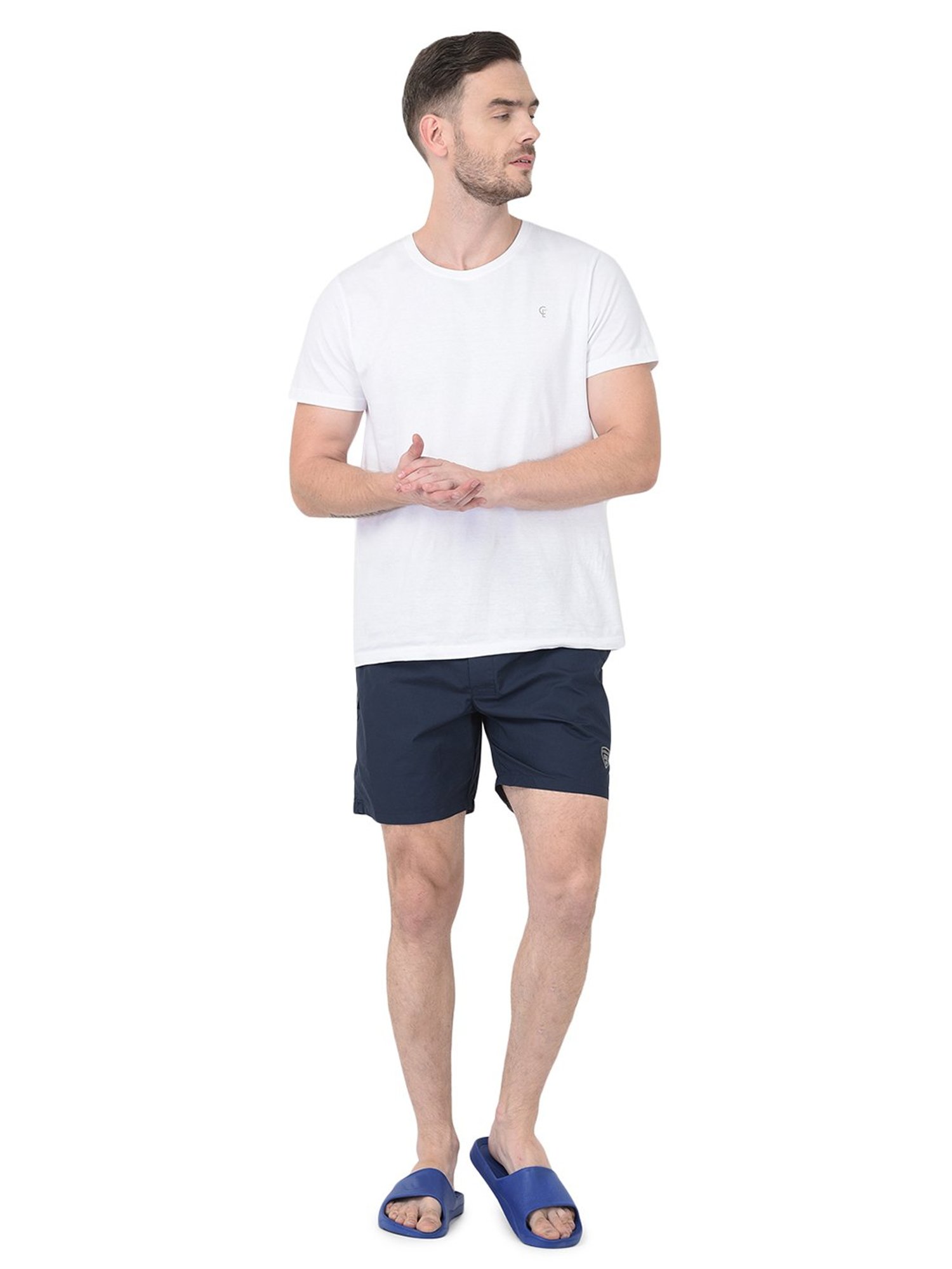 Woodland Navy Nightwear Shorts