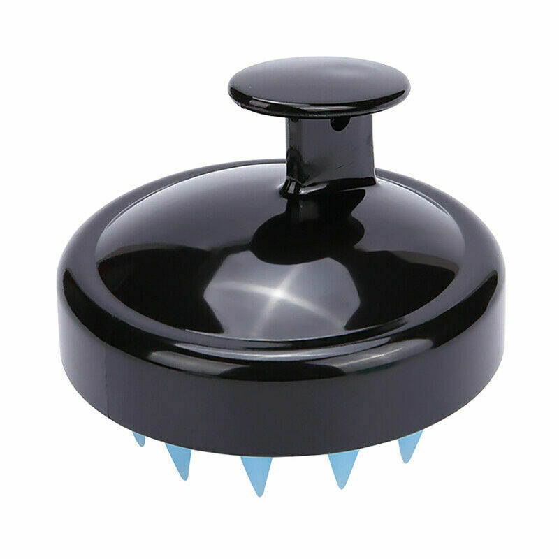 Silicone Shampoo Scalp Shower Body Washing Hair Massage Massager Brush Comb