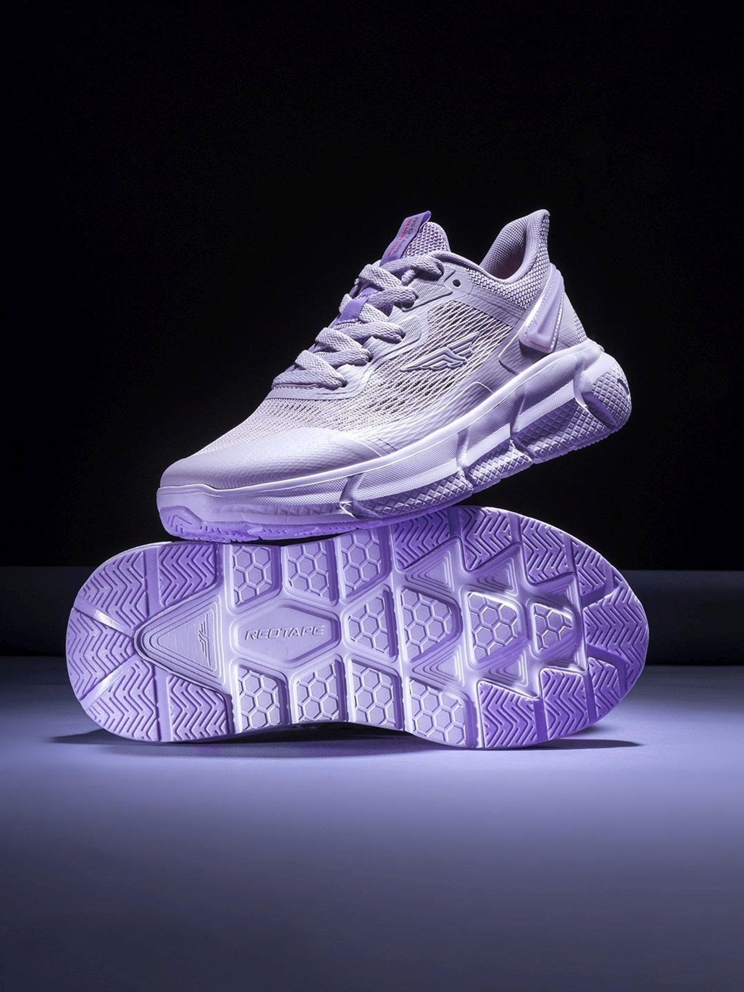 Red Tape Women's Purple Running Shoes