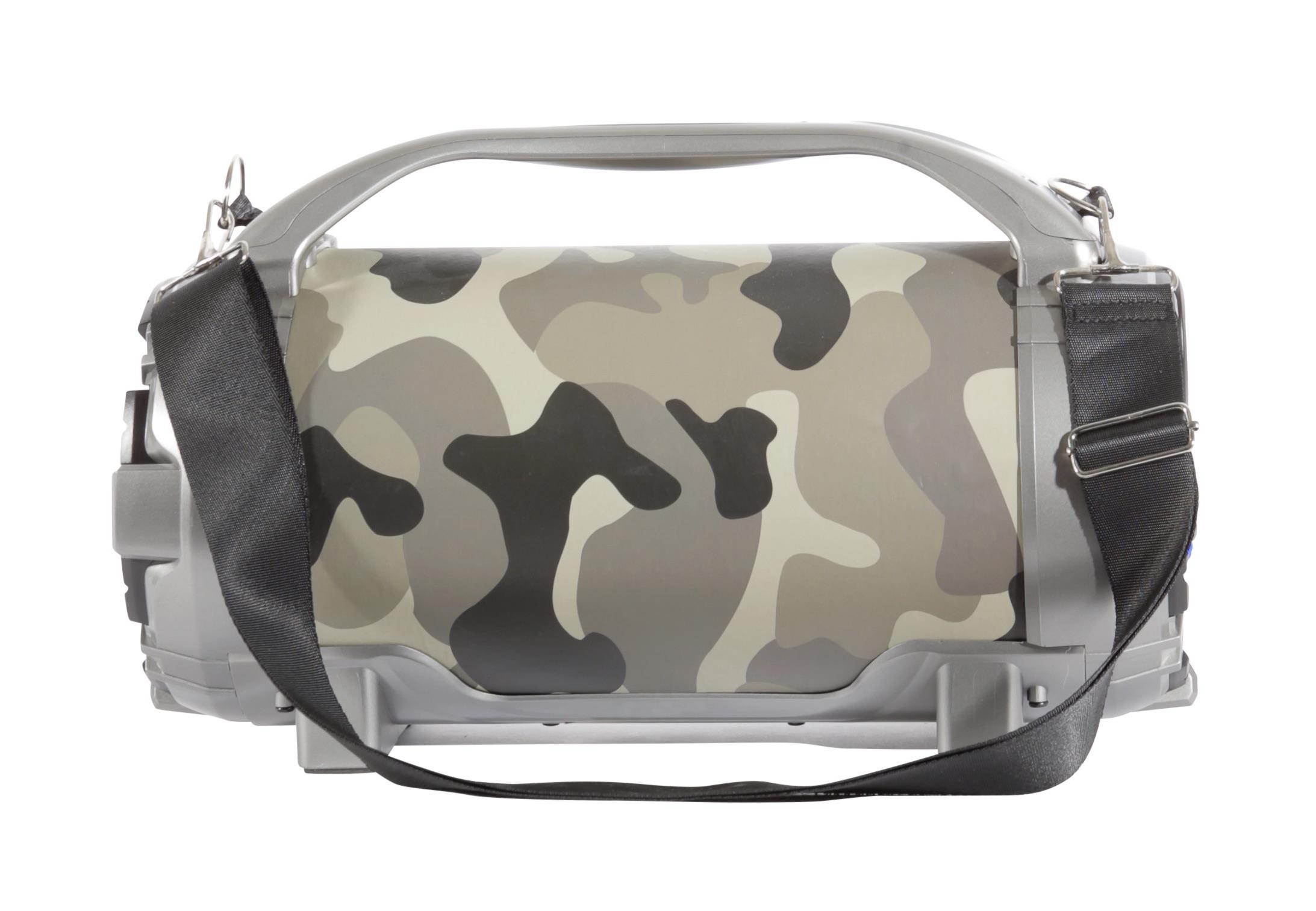 Blackmore BTU-5001-J 750 Watt Portable Rechargeable Bluetooth Speaker - Jungle Camo