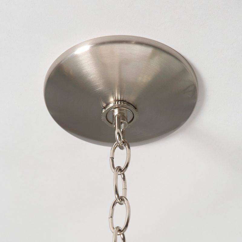 Yosemite 5-Light Chandelier - Satin Steel