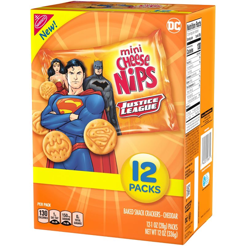 Cheese Nips Justice League Crackers - 12oz