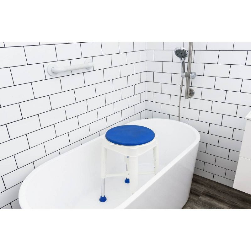 Drive Medical Whisper Ultra Quiet Bath Lift, Blue