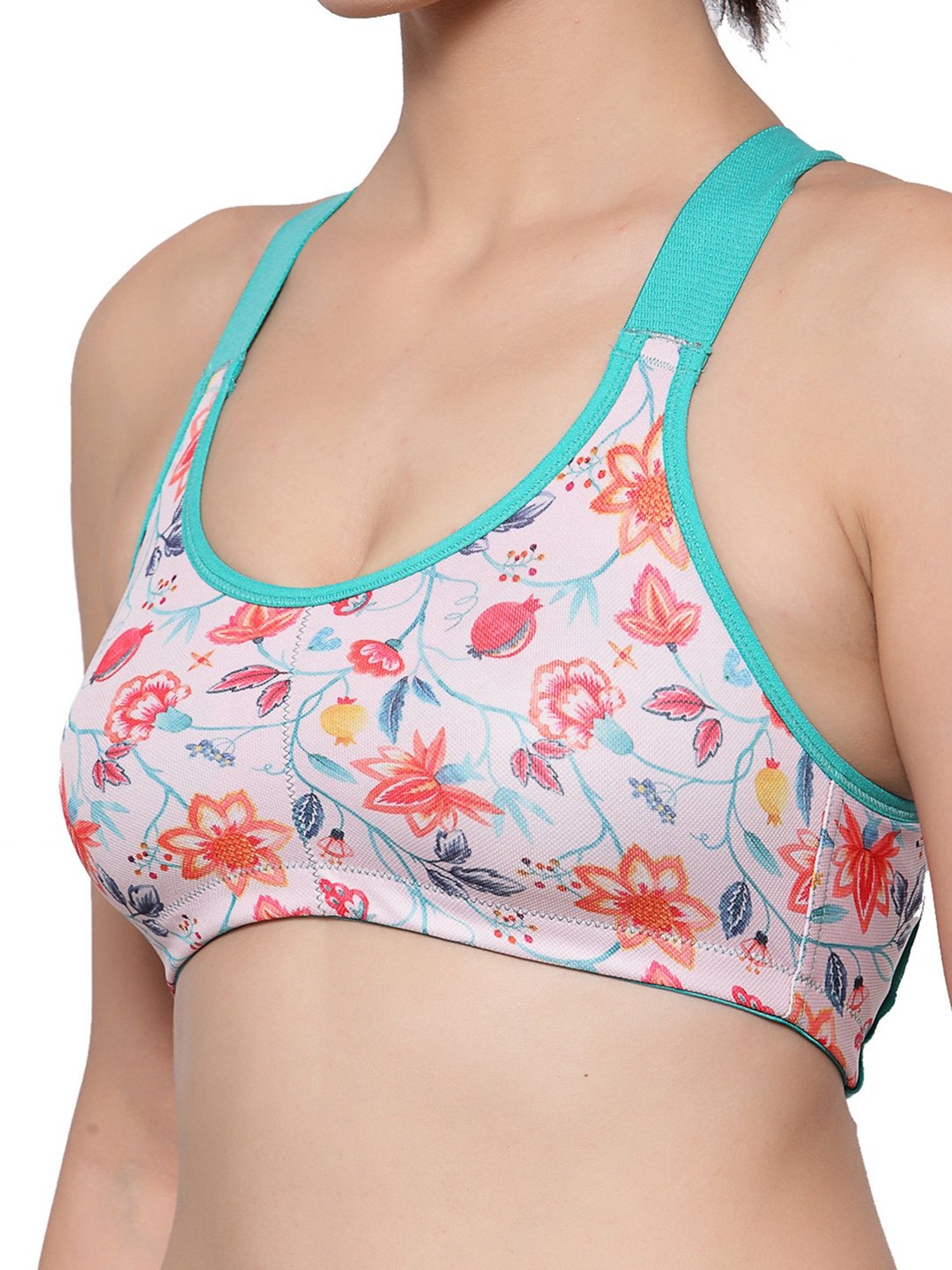 Inner Sense Multicolor Printed Full Coverage Bra - Pack of 2