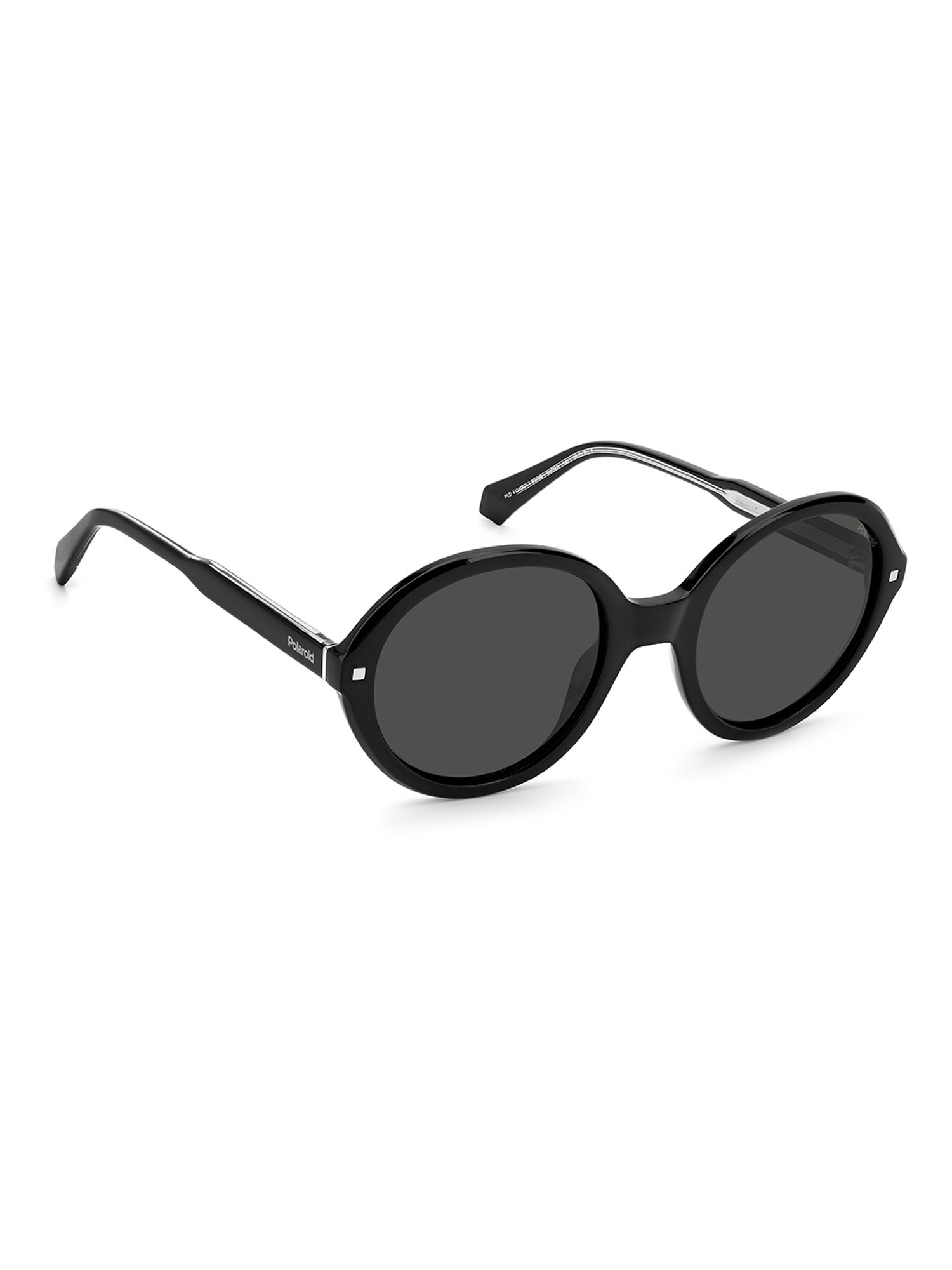 Polaroid Grey Oval Sunglasses for Women
