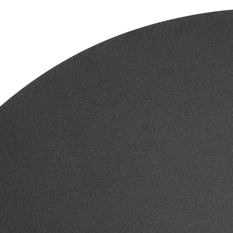 Aluminum Alloy Round Mouse Pad Ultra-Thin Hard Table Mat Non-Slip Gaming Mouse Pad