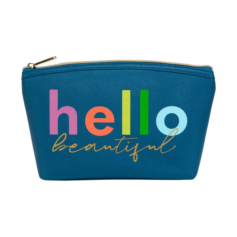 Ruby+Cash Zip Cosmetic Pouch - Hello Beautiful