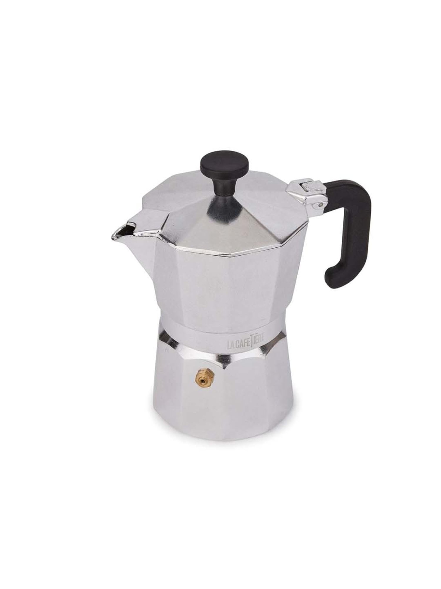 La Cafetiere Silver Aluminium Espresso Maker (0.15 L)