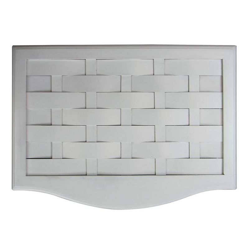 Household Essentials Rolling Laundry Hamper Storage Cart Natural/Light Ash