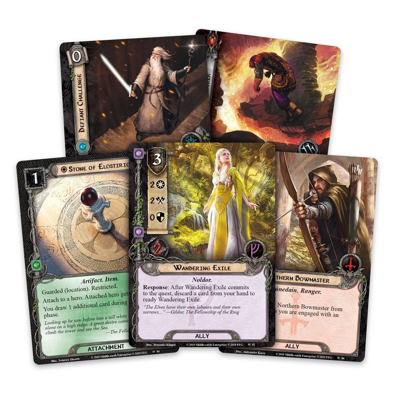 The Lord of the Rings The Card Game: Under the Ash Mountains Adventure Pack