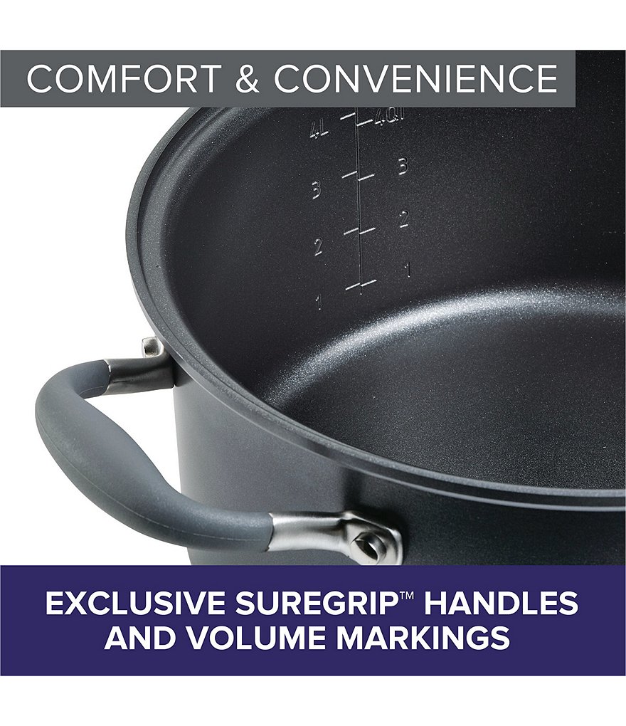 Anolon Advanced Home Hard-Anodized Nonstick Two Step Meal Set