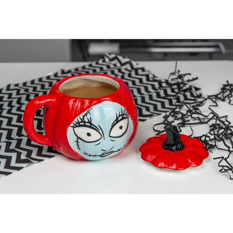 Seven20 Nightmare Before Christmas Sally Figural 26 Oz Ceramic Mug With Lid
