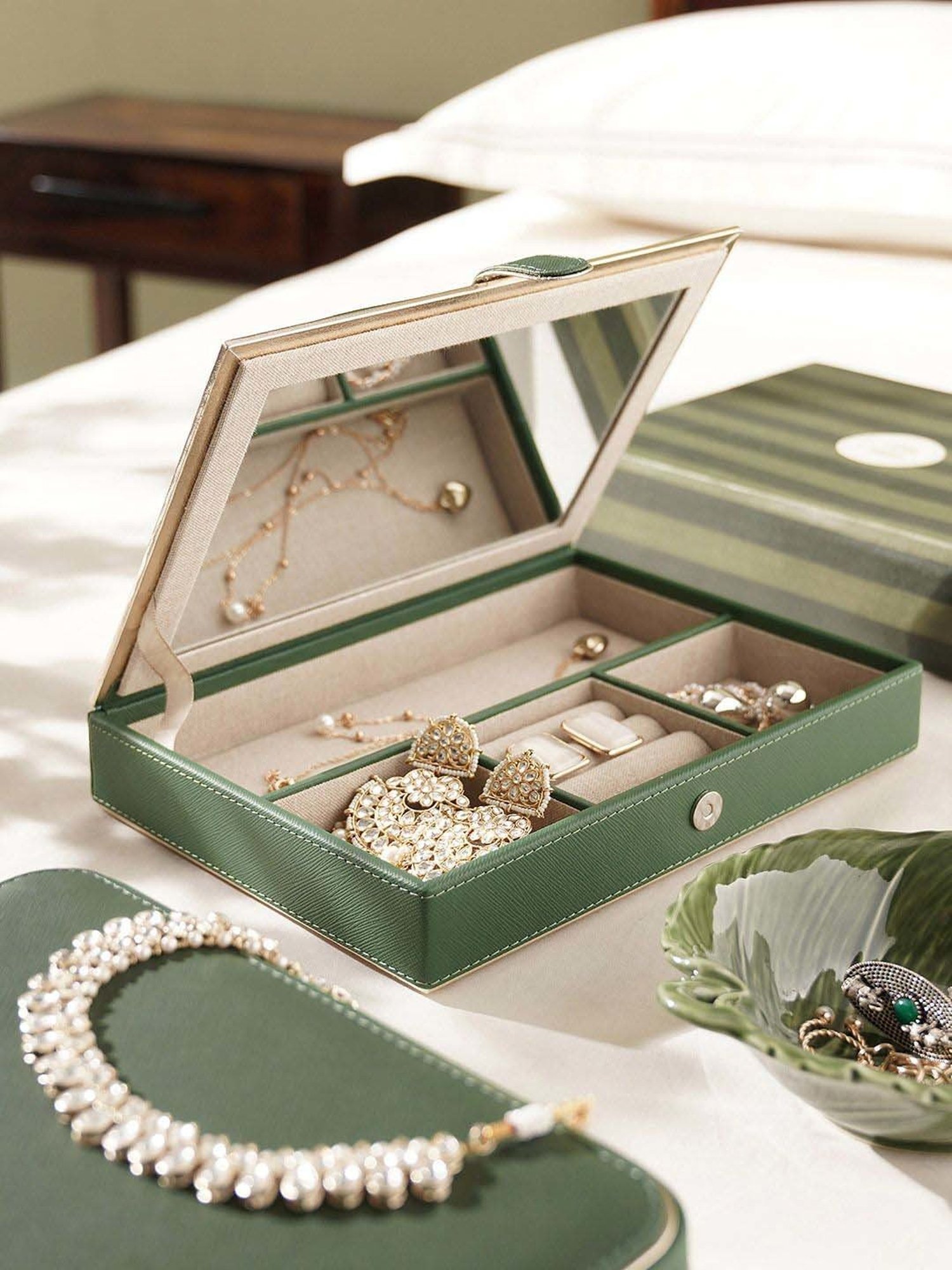 Pure Home and Living Beige MDF Solid Storage Boxes