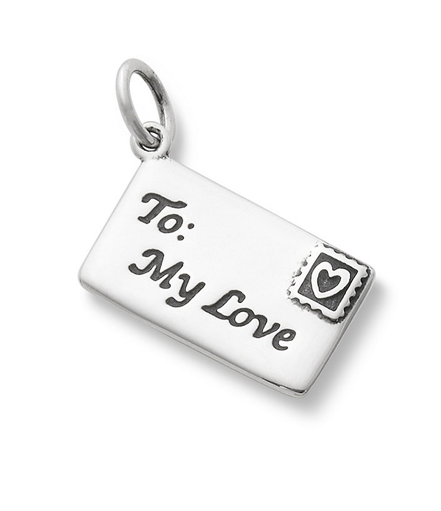 James Avery Faceted Lab-Created Amethyst February Birthstone Charm