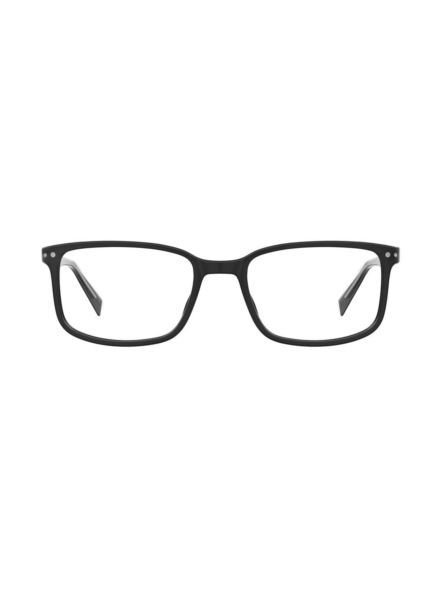 Levi's Black Rectangular Eye Frames for Men
