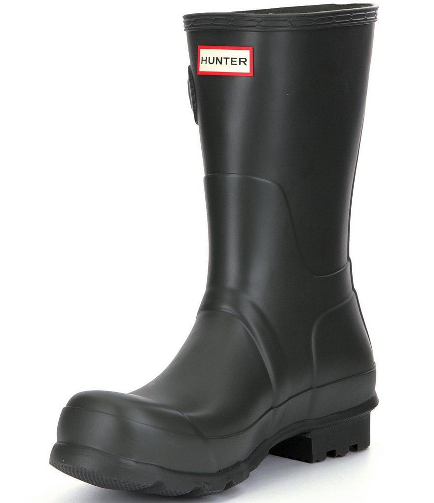 Hunter Men's Original Short Waterproof Rain Boots