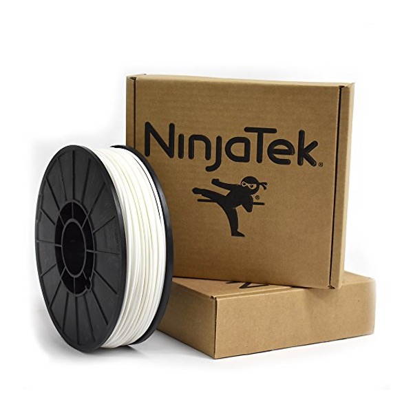 NinjaTek Cheetah TPU Filament, 3.00mm, 1kg, Snow
