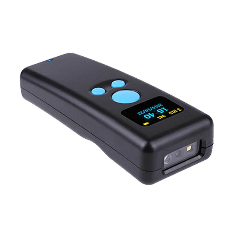 Bluetooth Barcode Scanner 2D CMOS Wired & Wireless Barcode Reader with continnuous scanning