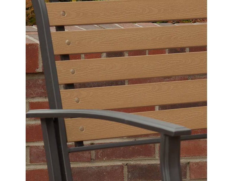 Everwood Harrington Glider Natural - Apollo Outdoor