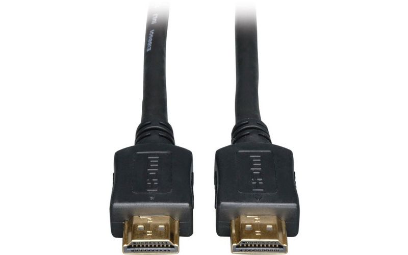 Tripp Lite HDMI Cable High-Speed with Ethernet 4K No Booster M/M Black 50ft