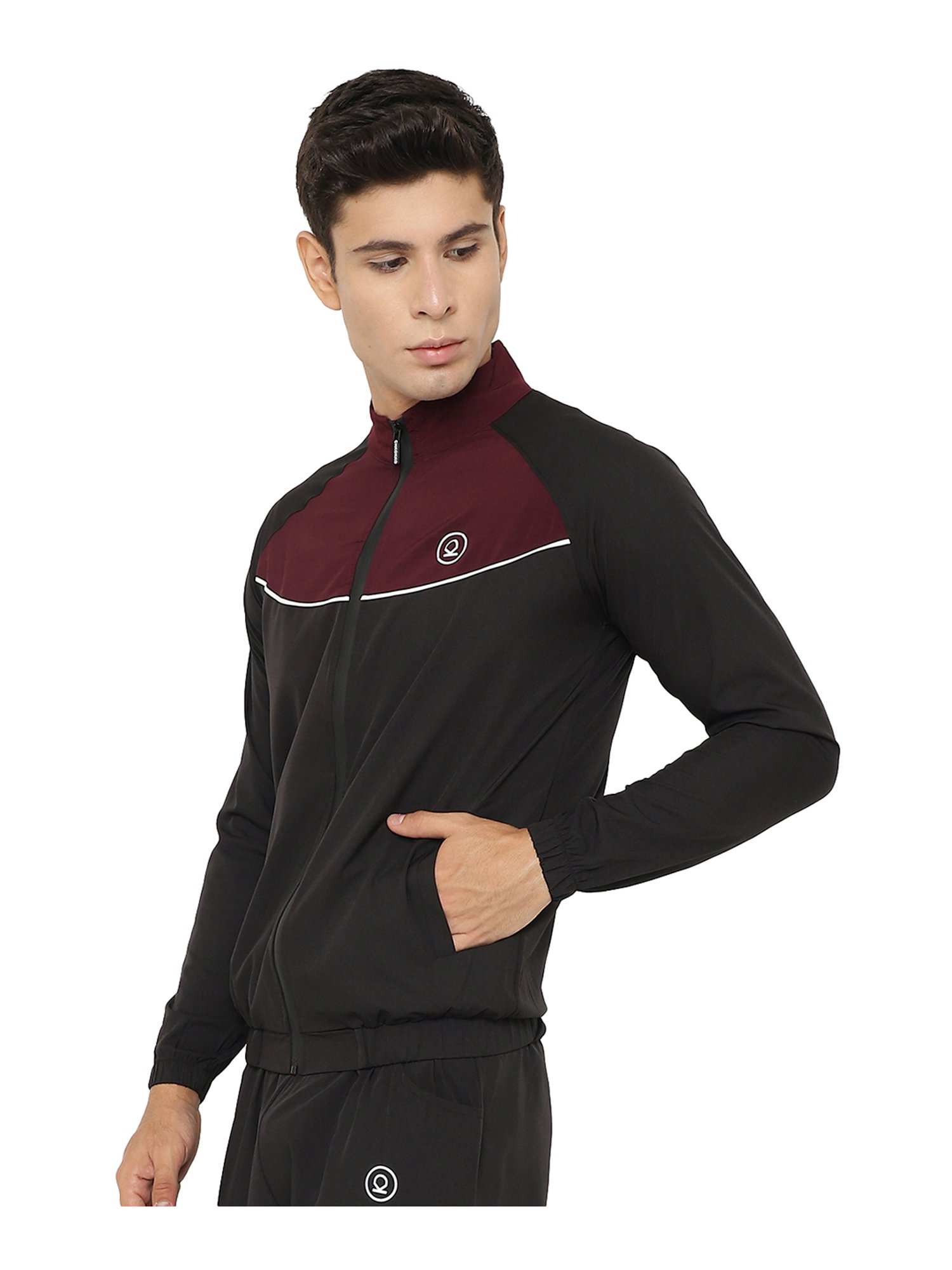 Chkokko Black Full Sleeves Jacket