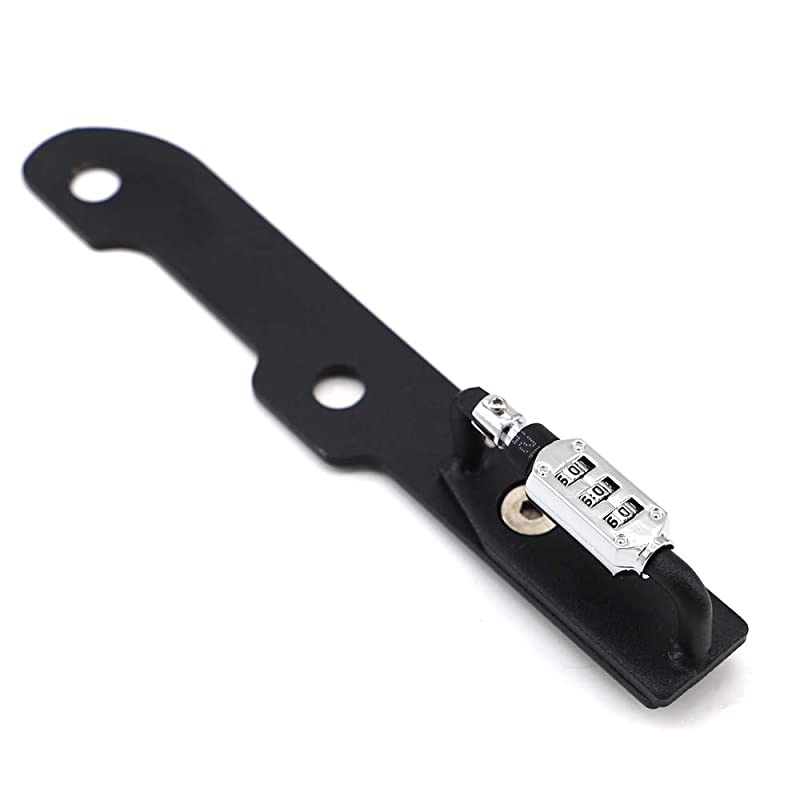 Motorcycle Helmet Lock Anti-Theft Combination PIN Locking Secures for Kawasaki Z900 2017-2019