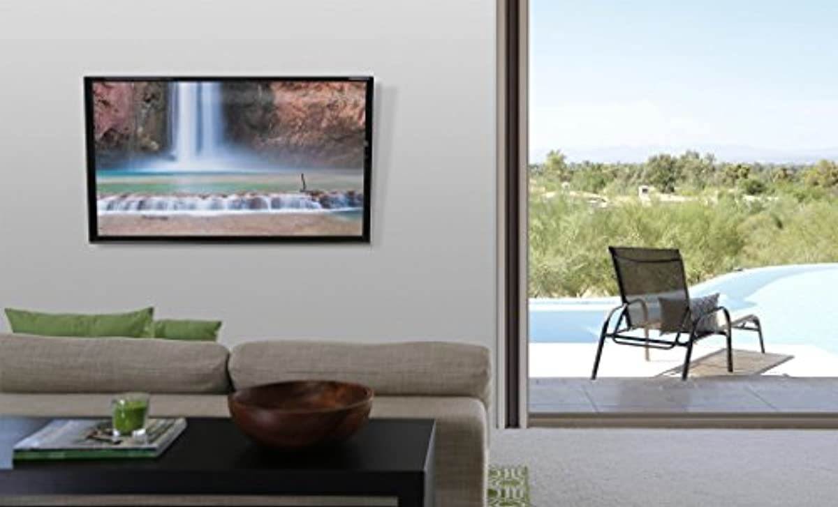 OmniMount OC120F Low Profile 37-70 Fixed TV Mount, Black