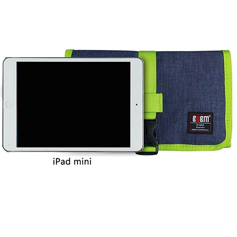 Electronic Organizer  Travel Cable BagUSB Drive Shuttle CaseElectronics Accessory Organizer for Home OfficeBlue