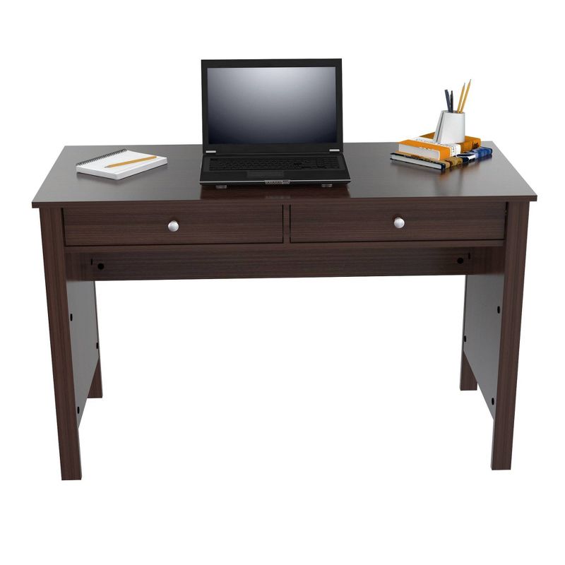 Writing Desk with 2 Drawers Espresso - Inval