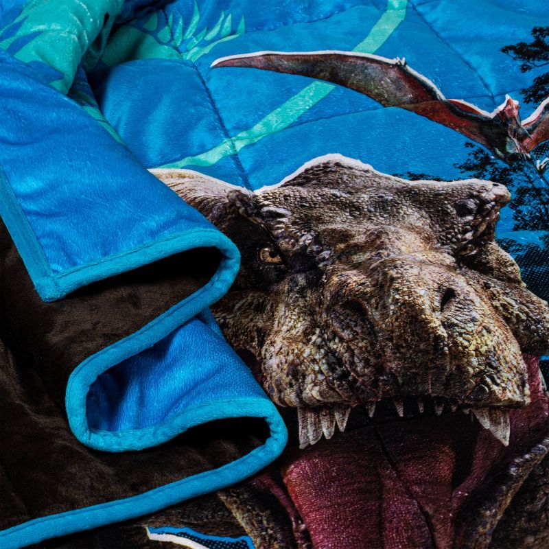 Jurassic World Stampede Weighted Blanket