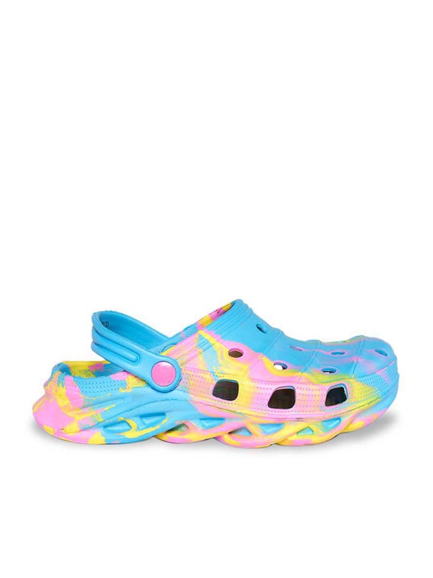 Pantaloons Junior Multicolor Back Strap Clogs