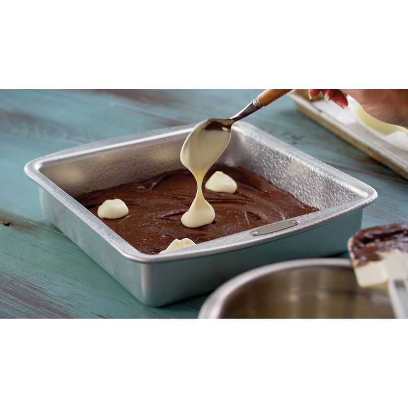 Fat Daddio's RMP-10 Anodized Aluminum Ring Mold Cake Baking Pan, 10 x 3.5 Inches