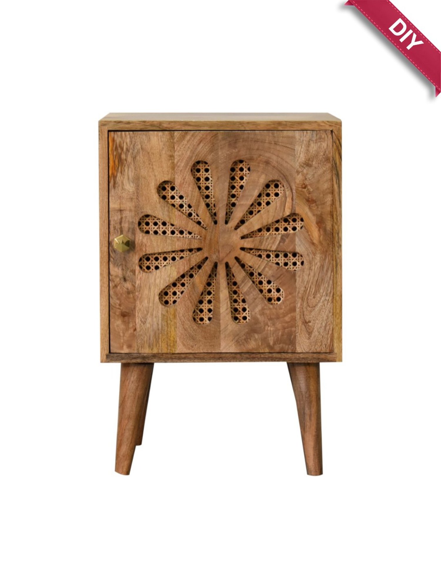 Artisan Furniture Rosalie Solid Brown Mango Wood Side Table