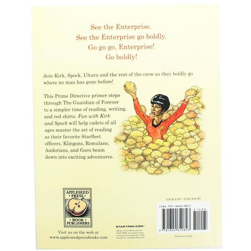 Nerd Block Star Trek: Fun Kirk and Spock Parody Book