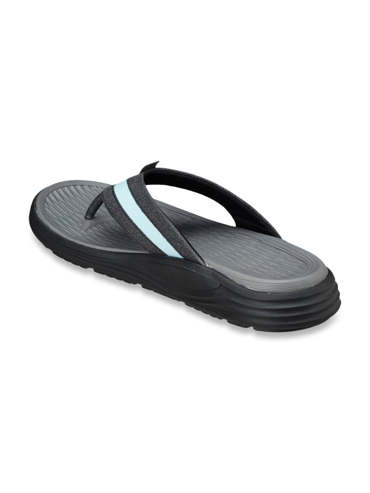 Duke Men's Grey Flip Flops