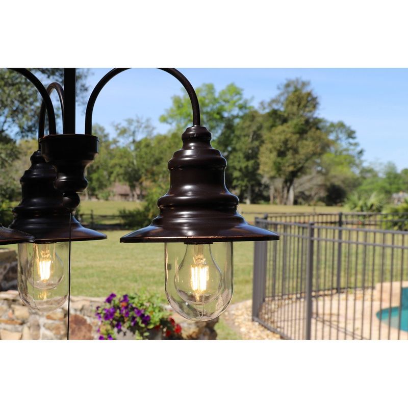 Bel Air Lighting Outdoor Hanging Pendant Black