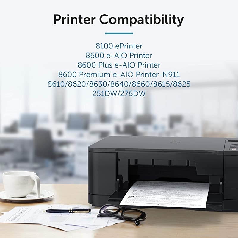 Compatible Ink Cartridge Replacement for HP 951 951XL for HP Officejet Pro 8600 8610 8620 8630 8640 8100 8625 8615 251dw 271dw 276dw Printer 1 Cyan 1 Magenta 1 Yellow 3Pack