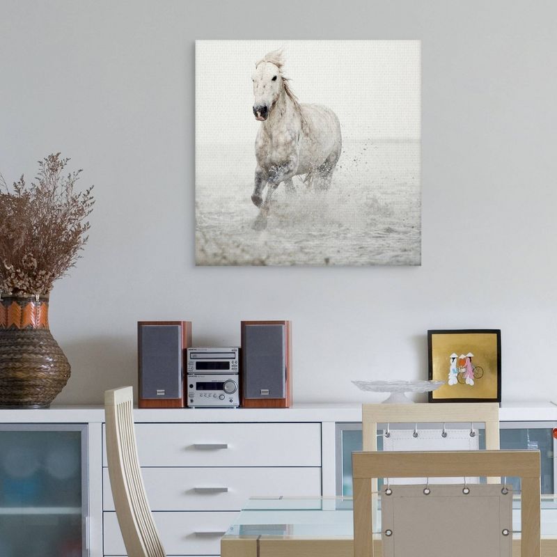 30" x 30" Solo Surf Detail by Irene Suchocki Unframed Wall Canvas - Masterpiece Art Gallery