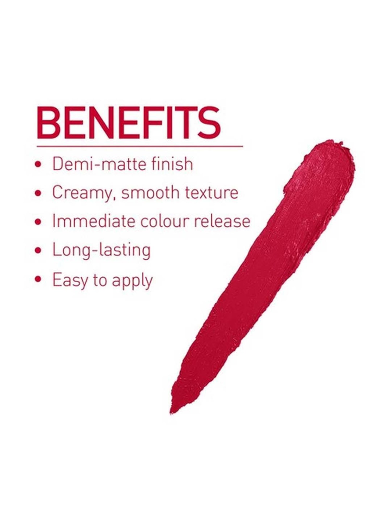 MyGlamm Lit Creamy Matte Lipstick Appletini - 3.7 gm