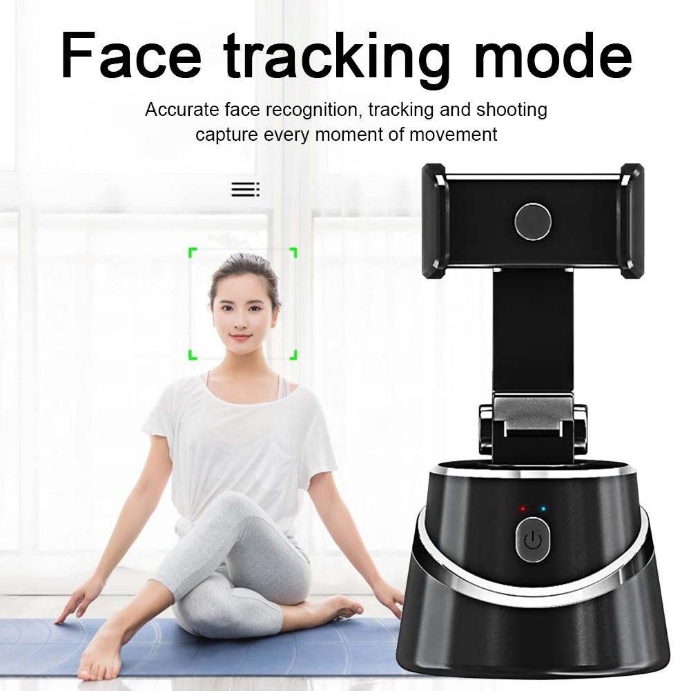 Gimbal Stabilizer 360&deg; Rotation Auto Face Tracking Desktop Live Streaming