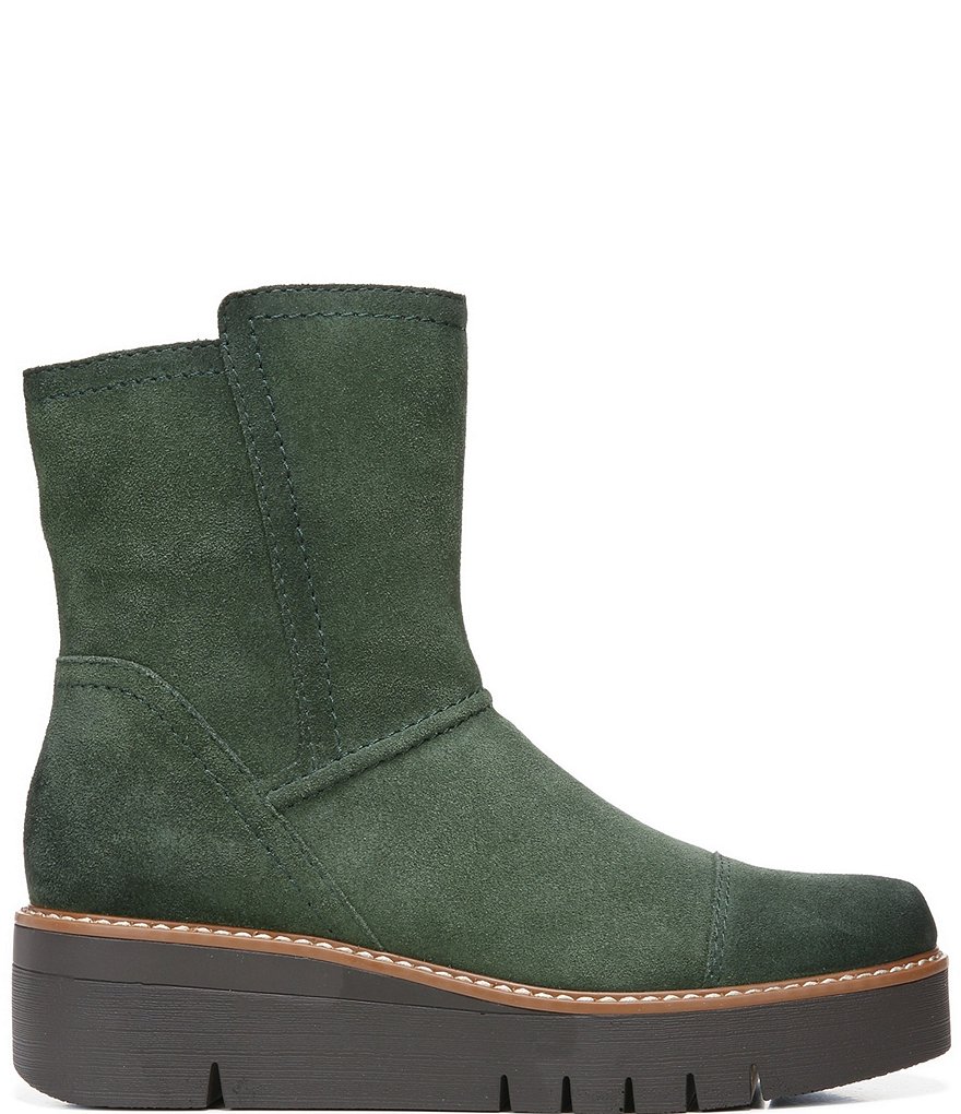 Naturalizer Wylie Suede Platform Booties